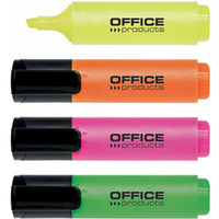 Zakrelacz OFFICE PRODUCTS, 2-5mm (linia), 4szt., mix kolorów
