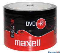 Pyta MAXELL DVD-R 4.7GB 16x (50szt) SP shrink, bulk 275732.40