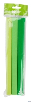 Bibua marszczona 25x200cm ZIELONY JASNY-MIX 3 kol., 3 rolki, Happy Color HA 3640 2521-3GR