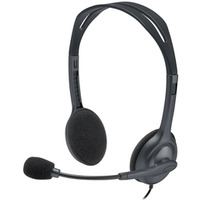 Suchawki Logitech Stereo Headset H111 - jedno zcze jack 3, 5 mm