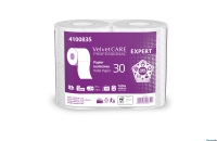 Papier toaletowy celuloza, 3 warstwy, biay, 30m - 270 listkw (4szt) VELVET PROFESSIONAL Expert 4100835