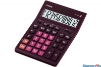 Kalkulator CASIO GR-12C-WR ciemna czerwie