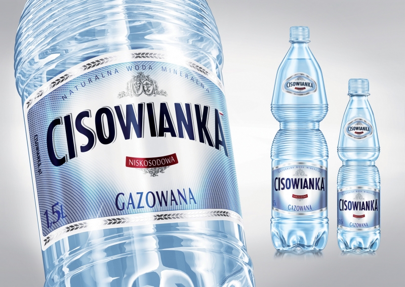 Woda Cisowanka, gazowana 0,5 L PET, GNK0580