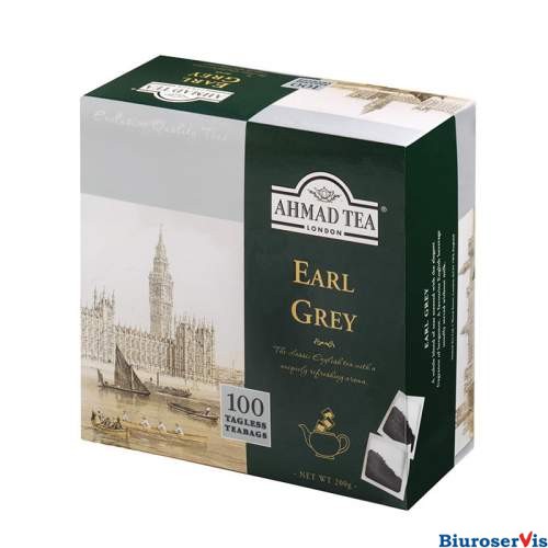 Herbata AHMAD EARL GREY 100t*2g czarna bez zawieszki, GHK0719