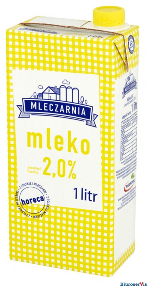 Mleko MLECZARNIA UHT 2% 1l, GNK1138