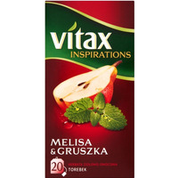 Herbata VITAX Inspirations, 20TB/40g, Melisa&Gruszka