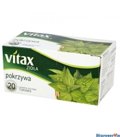Herbata VITAX POKRZYWA 20t *1, 5g ziołowa bez zawieszki