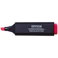 Zakrelacz fluorescencyjny OFFICE PRODUCTS, 1-5mm (linia), czerwony