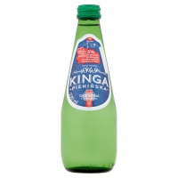 Woda Kinga Pienińska szkło gazowana, zgrzewka 0,33L x 12 butelek