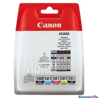 Tusz Canon PGI-580/CLI-581(2078C005) CMYK+PGBK Multipack