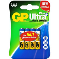 Bateria alkaliczna GP ULTRA PLUS LR03 AAA 1, 5V (4) 24AUP-U4