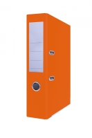 Segregator BASIC-S z szyną, PP, A4/75mm, pomarańczowy