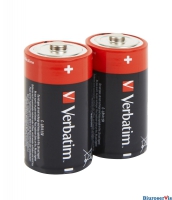 Baterie VERBATIM ALKALICZNE LR14/C, 1, 5V BLISTER 2szt. 49922