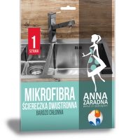 Mikrofibra ciereczka dwustronna ANNA ZARADNA, 1 szt., mix