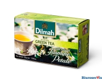 Herbata DILMAH GREEN JAŚMIN 20t*1, 5g zielona