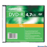 Płyta OMEGA DVD-R 4, 7GB 16X CASE (10) OMD1610-