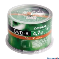 Płyta OMEGA DVD-R 4, 7GB 16X CAKE (100) OMD16C100-