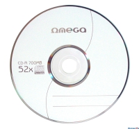 Płyta OMEGA DVD-R 4, 7GB 16X CAKE (25) OMD1625-