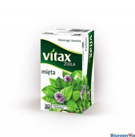 Herbata VITAX MIĘTA STRONG 20t*1, 5g ziołowa bez zawieszki