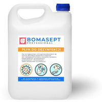 Płyn medyczny do dezynfekcji rąk i powierzchni 5l BOMASEPT Professional alkohol>80%