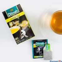 Herbata DILMAH PURE GREEN TEA (20 kopert) 1, 5g zielona