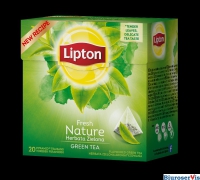 Herbata LIPTON PIRAMID GREEN FRESH NATURE 20t zielona GREEN TEA