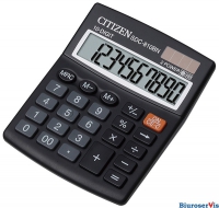 Kalkulator biurowy CITIZEN SDC-810NR, 10-cyfrowy, 127x105mm, czarny kkk0700