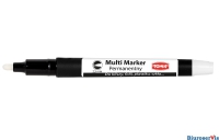 Marker permanentny Multi Marker 2, 5mm, biay TO-332 00 Toma