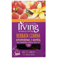 Irving Herbata czarna poziomkowa z wanilią (20k)