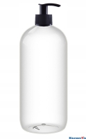 Butelka z dozownikiem do płynu do dezynfekcji z pompką 750ml