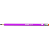 Ołówek 160 z gumką HB Stabilo, Pink