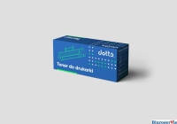 Toner IMO-46490607 (46490607) niebieski 6000str DOTTS zamiennik OKI