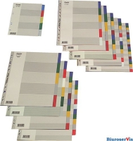 Przekadki OXFORD z kolorowego PP, A4, 20 kart 100204757