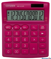 Kalkulator biurowy CITIZEN SDC-812NRPKE, 12-cyfrowy, 127x105mm, rowy