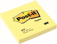 Bloczek samoprzylepny PostitR, -Żółte, 76x76 mm