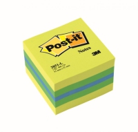 Kostka samoprzylepna PostitR Mini, 400 kartek, 51x51 mm, cytrynowy