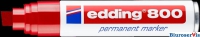 Marker E-800 EDDING czerwony kocwka cita 12 mm