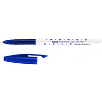 Długopis TOMA SUPERFINE w gwiazdki, niebieski