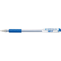 Długopis żelowy PENTEL K116 z gumowym uchwytem Hybrid Gel Grip, niebieski