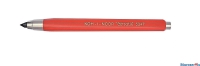 Ołówek mechaniczny 5347 5, 6mm 12cm KUBUŚ VERSATIL czerwony KOH I NOOR