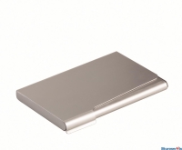 Wizytownik metalowy srebrny 241523 90x55mm