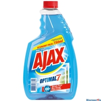 AJAX płyn do mycia szyb zapas 750ml Multiaction niebieski