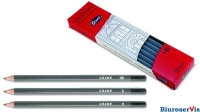 Ołówek techniczny, 4B, 12 szt. GRAND 160-1350