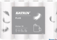 Ręczniki kuchenne KATRIN PLUS Kitchen 50, 4-Pack, 234125, opakowanie: 4 rolki