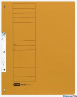 Skoroszyt kartonowy ELBA A4, hakowy, żółty, 100551885