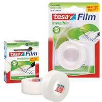 Taśma biurowa TESAfilm Invisible 33m x 19mm + Dyspenser Easy Cut 57414-00005