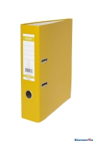 Segregator A4 50mm żółty, z szyną BANTEX 100551798