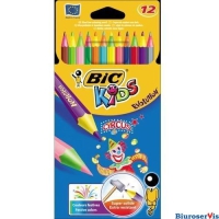 Kredki owkowe BIC Kids Evolution Circus 12 kolorw, 8957894