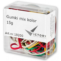Gumki recepturki Victory, mix kolorw, 15 g