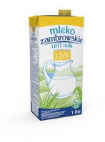 Mleko Zambrowskie UHT 1, 5% 1L